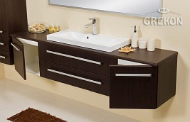 Szafka z umywalką 180/39/C2 seria Fokus Wenge Mat