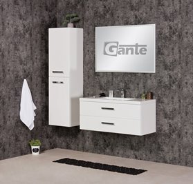 Szafka z umywalką dolomitową 100/39/2 Clever seria Fokus B
