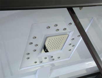 Kabina prysznicowa z hydromasażem niski brodzik 120x90 cm MO-0545-120