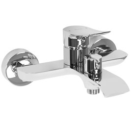 Chromowana bateria wannowa Dart Rea