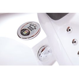 Wanna z hydromasażem asymetryczna Carmen 631 P 180x120