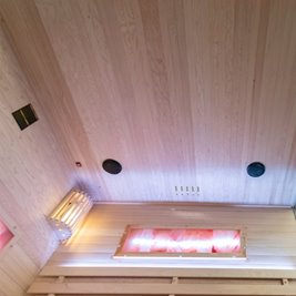 Sauna fińska 4 osobowa wysokotemperaturowa 6KW Harvia 180x160 cm Lark5-WD