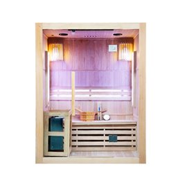 Sauna fińska 4 osobowa wysokotemperaturowa 4,5KW Harvia 150x120 cm Kemi3