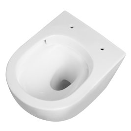 Biała miska wc wisząca Rimless FLOW-WH-TR-02 Tornado Hydrosan