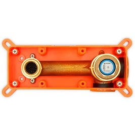 Bateria umywalkowa podtynkowa box Rea Clif Inox