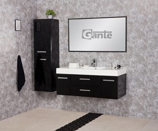 Szafka wisząca z umywalką 120/50C NADIA seria Fokus C