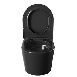 Zestaw podtynkowy stelaż GEBERIT DUOFIX + miska ELITE-MTB-03 + przycisk DELTA 50 czarny mat