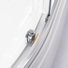 Kabina prysznicowa na głębokim brodziku prawa 115x85 cm Maja Hydrosan