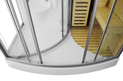 Sauno kabina prysznicowa 165x105 cm MO-1706 TRIO