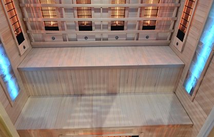 Sauna na podczerwień kamień solny 180X160X200CM MO-RL4S XL Infrared Mazur