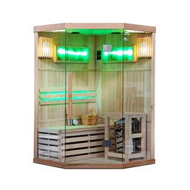 Sauna fińska 2 osobowa wysokotemperaturowa 3,5KW Harvia 120x120 cm Kemi2