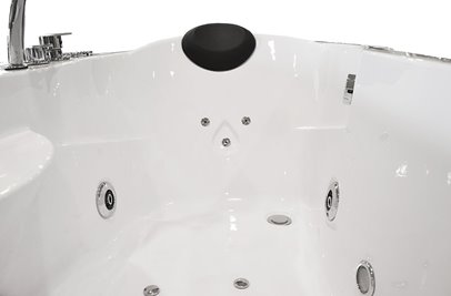 Wanna z hydromasażem narożna 150x100 cm MO-0202