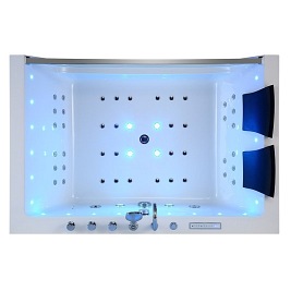 Wanna z hydromasażem 180x120 Nike 937 Hydrosan