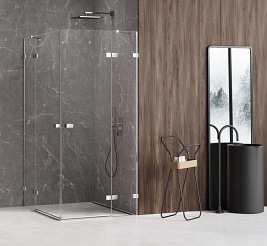 Kabina prysznicowa drzwi uchylne podwójne 80x80 EXK-1515 Avexa New Trendy