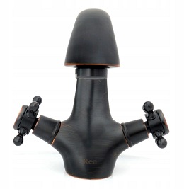 Bateria umywalkowa retro Old Black Rea