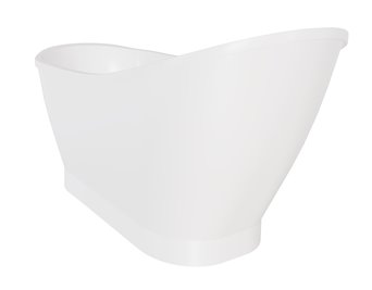 Wanna wolnostojąca 150 cm syfon klik-klak czarny Gloria Besco WMD-150-GLB