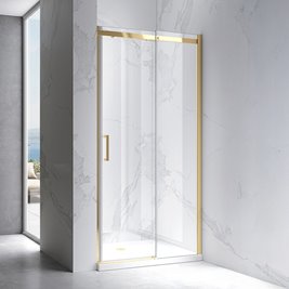 drzwi wnękowe 125-130 cm złoto szczotkowane