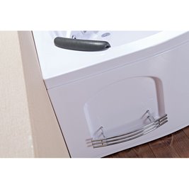 Wanna z hydromasażem narożna podgrzewacz wody Orino 632 157x157