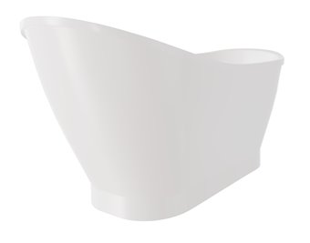 Matowa wanna wolnostojąca 150 cm syfon klik-klak złoty Gloria Besco WMMB-150GLG