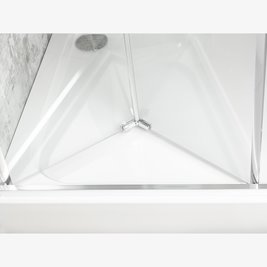 Drzwi prysznicowe składane 100 cm Solid DH Kerra zdjęcie 4