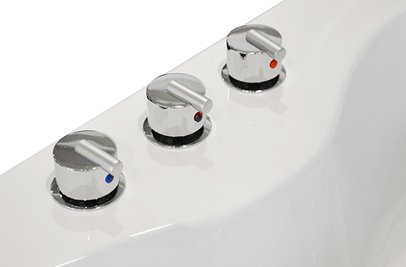 Wanna z hydromasażem narożna Turbo+ 135x135 cm MO-1636T+