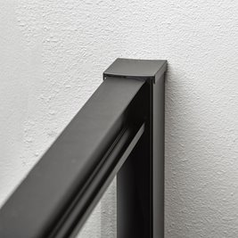 Kabina prysznicowa jednoskrzydłowa półokrągła 90x90x195 cm RPS Solid Kerra