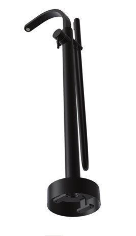 Bateria wannowa wolnostojąca czarny matt Decco II Besco BW-DII-CZ