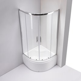 Kabina prysznicowa na głębokim brodziku 100x100 Maja Hydrosan