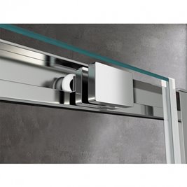 Drzwi prysznicowe do wnęki 115-120 cm rozsuwane KZ14C