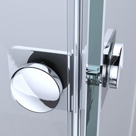 Kabina prysznicowa trójścienna 110x90x90 cm szkło 8mm Swiss Liniger