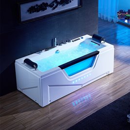 Wanna z hydromasażem prostokątna 182x82 cm Carina 938 Hydrosan