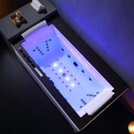 Wanna z hydromasażem prostokątna 180x100 cm Boston 926B Hydrosan