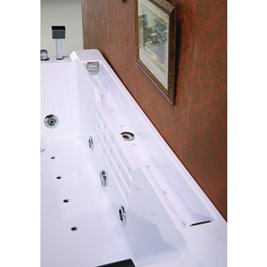 Wanna z hydromasażem i podgrzewaczem wody Fenix 606 180x120 cm P