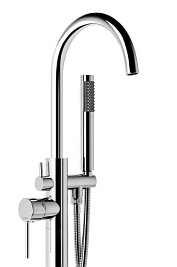 Bateria wannowa wolnostojąca chrom CMM35CH Lugo Corsan