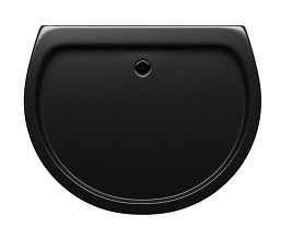 Brodzik prysznicowy przyścienny czarny 100x80 BKB022/XB Sea-Horse