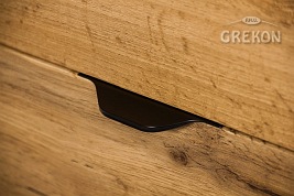 Słupek łazienkowy z koszem wiszący dąb naturalny 40x143,5 cm Victa Gante