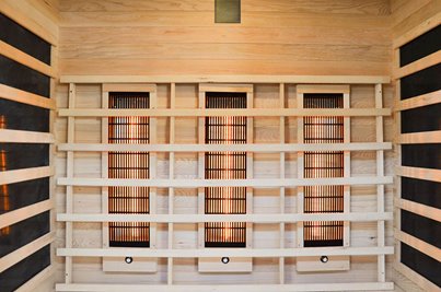 Sauna na podczerwień trzyosobowa 150X120X190CM MO-EA3R Infrared Mazur