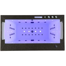 Wanna z hydromasażem prostokątna 180x100 cm Boston 926B Hydrosan