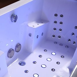 Wanna z hydromasażem prostokątna 180x90 cm Marbe 941 Hydrosan