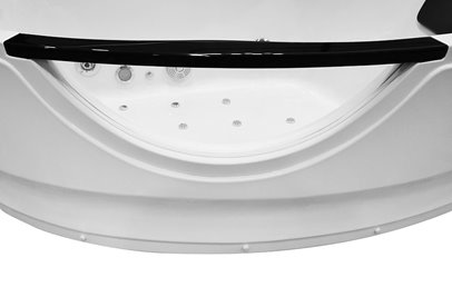 Wanna z hydromasażem narożna 169x90 cm prawa MO-0024