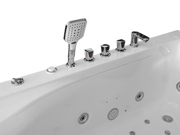 Wanna spa z hydromasażem narożna 170x85 cm MO-0076 LEWA