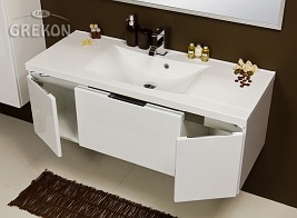Szafka z umywalką 120/48 seria Diamond B