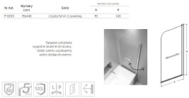 Parawan nawannowy 70x140 P-0013 Fun New Trendy