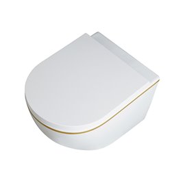 Miska wc złoty rant wisząca Rimless 4.0 PEAK-WH-GL-RIM-02 Hydrosan