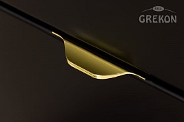 Czarna szafka łazienkowa z umywalką 60/3 cm Victa