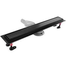Odpływ liniowy Rea czarny Neox Superflow 60 cm