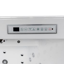 Duża wanna z hydromasażem 180x120 Kari 942 Hydrosan