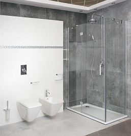 Kabina prysznicowa, 80x100 Manhattan ADC81X Lux-T Omnires