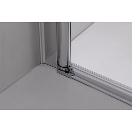 Kabina prysznicowa drzwi składane pojedyncze kwadratowa 80x80 KZ1180A