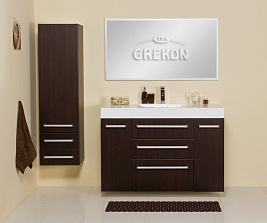 Szafka z umywalką 120/50/C3 Nadia seria Fokus Wenge Mat